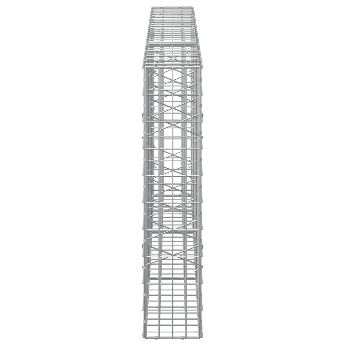 Gabion with 3.5 mm Wire and 5x10 cm Mesh 300x20x100 cm