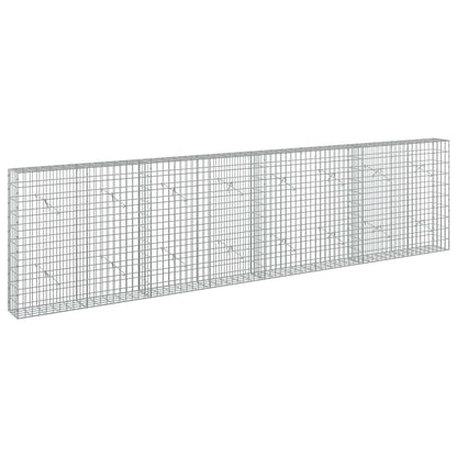 Gabion with 3.5 mm Wire and 5x10 cm Mesh 400x20x100 cm