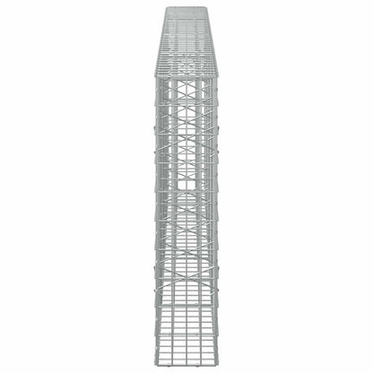 Gabion with 3.5 mm Wire and 5x10 cm Mesh 400x20x100 cm