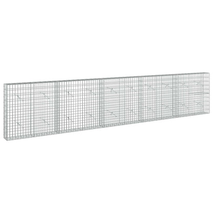 Gabion with 3.5 mm Wire and 5x10 cm Mesh 500x20x100 cm