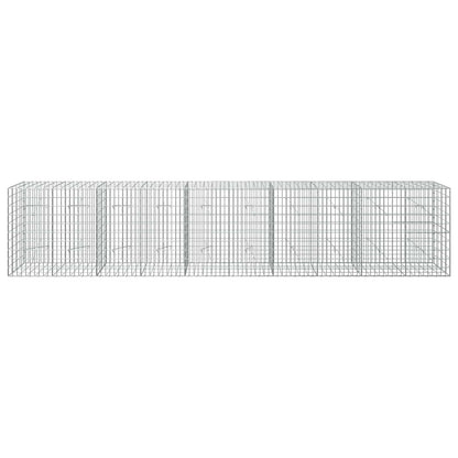 Gabion with 3.5 mm Wire and 5x10 cm Mesh 500x20x100 cm