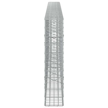 Gabion with 3.5 mm Wire and 5x10 cm Mesh 500x20x100 cm