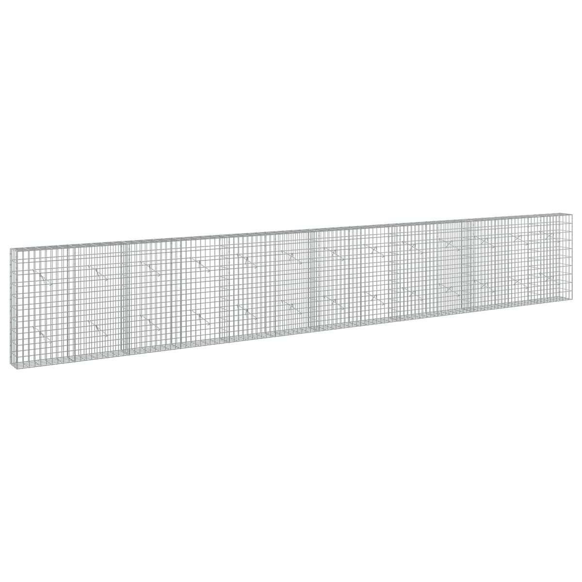 Gabion with 3.5 mm Wire and 5x10 cm Mesh 650x20x100 cm