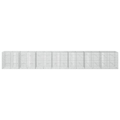 Gabion with 3.5 mm Wire and 5x10 cm Mesh 700x20x100 cm