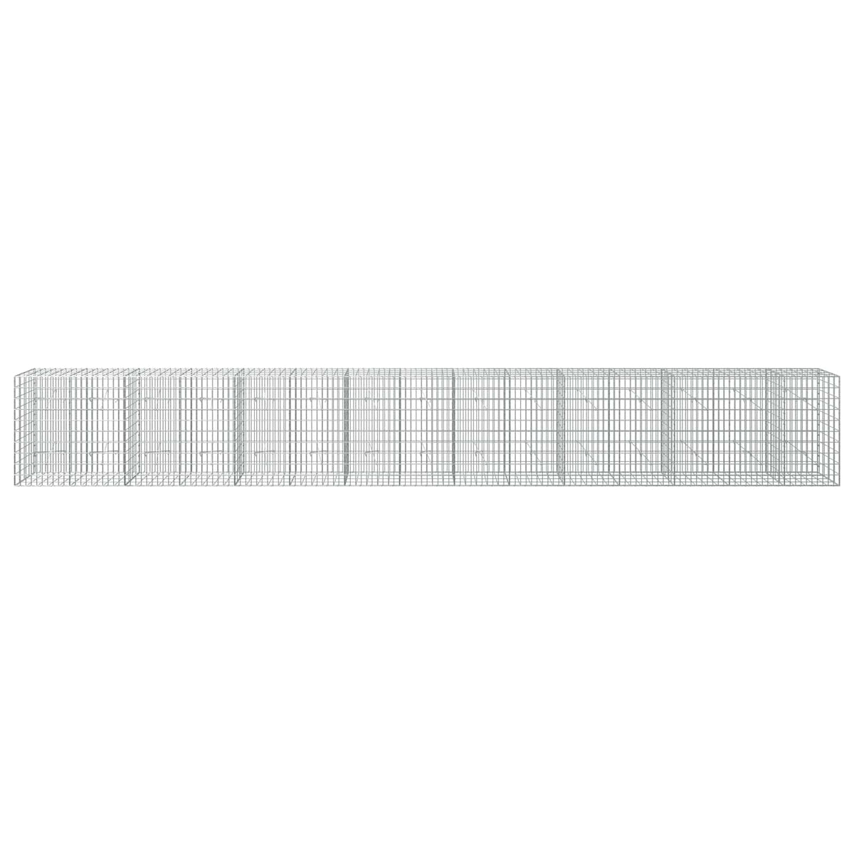 Gabion with 3.5 mm Wire and 5x10 cm Mesh 750x20x100 cm