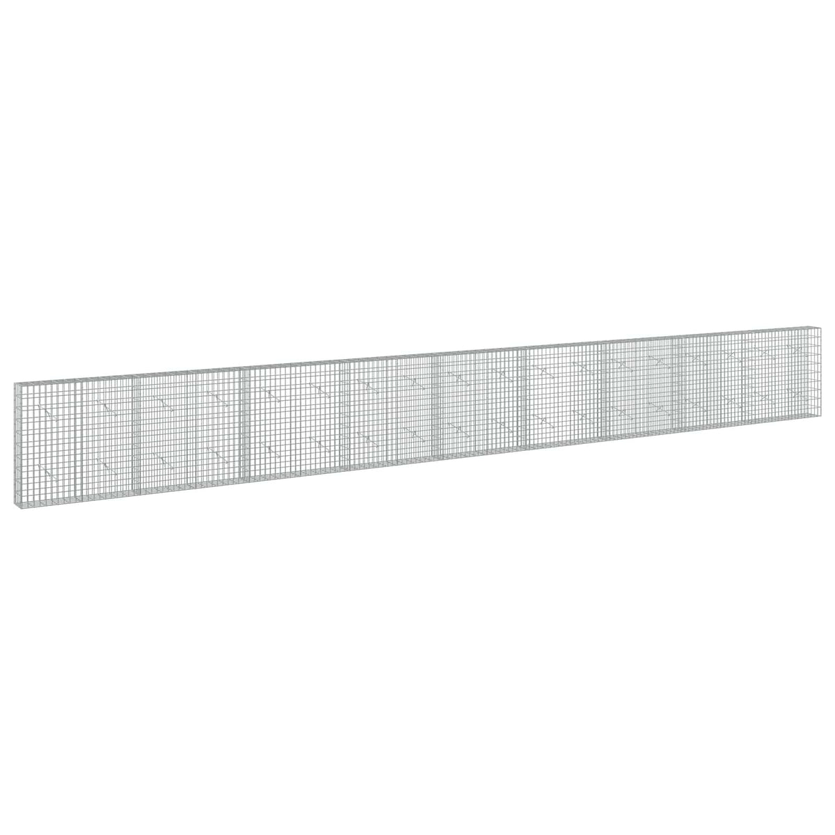 Gabion with 3.5 mm Wire and 5x10 cm Mesh 900x20x100 cm