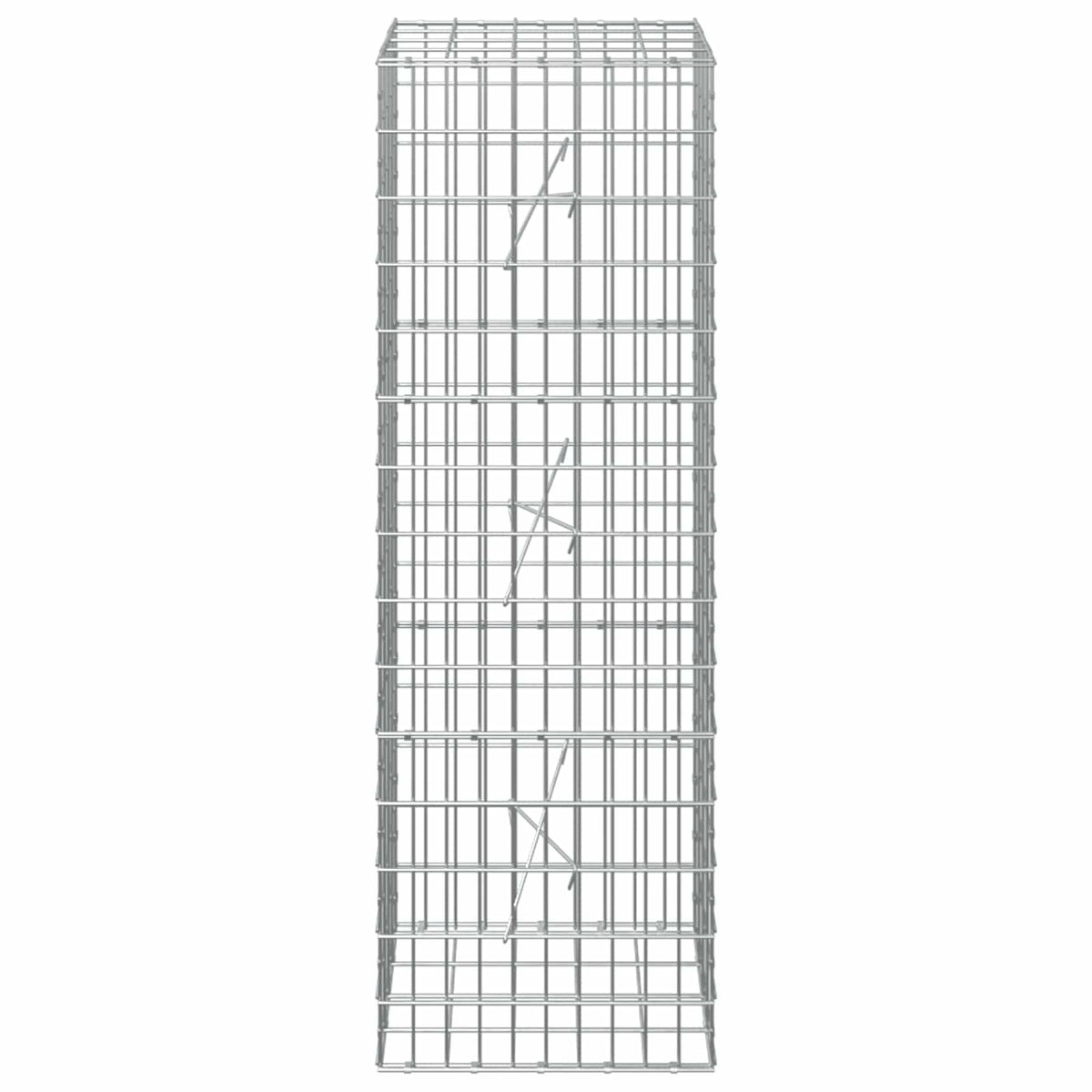 Gabion with 3.5 mm Wire and 5x10 cm Mesh 50x20x150 cm