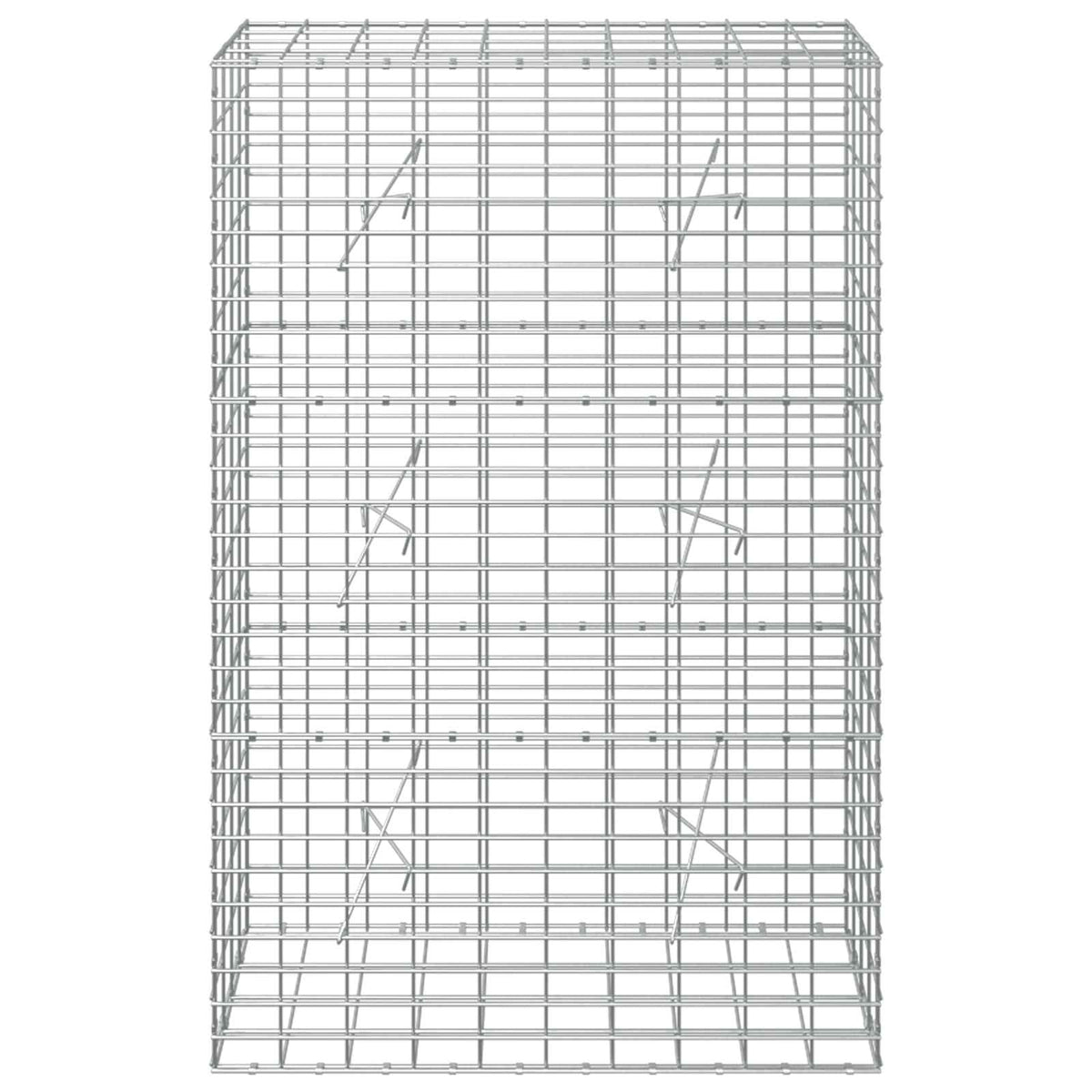 Gabion with 3.5 mm Wire and 5x10 cm Mesh 100x20x150 cm