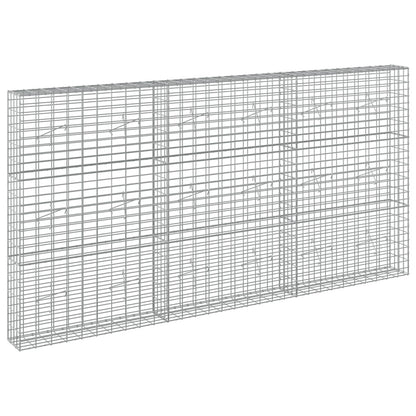 Gabion with 3.5 mm Wire and 5x10 cm Mesh 300x20x150 cm