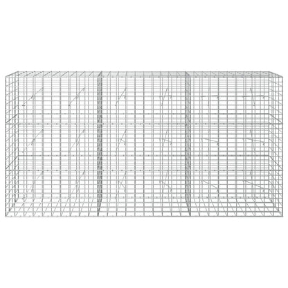 Gabion with 3.5 mm Wire and 5x10 cm Mesh 300x20x150 cm