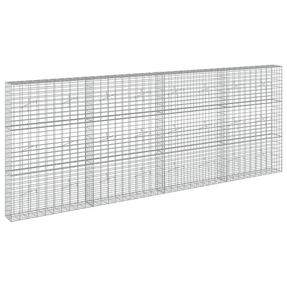 Gabion with 3.5 mm Wire and 5x10 cm Mesh 400x20x150 cm