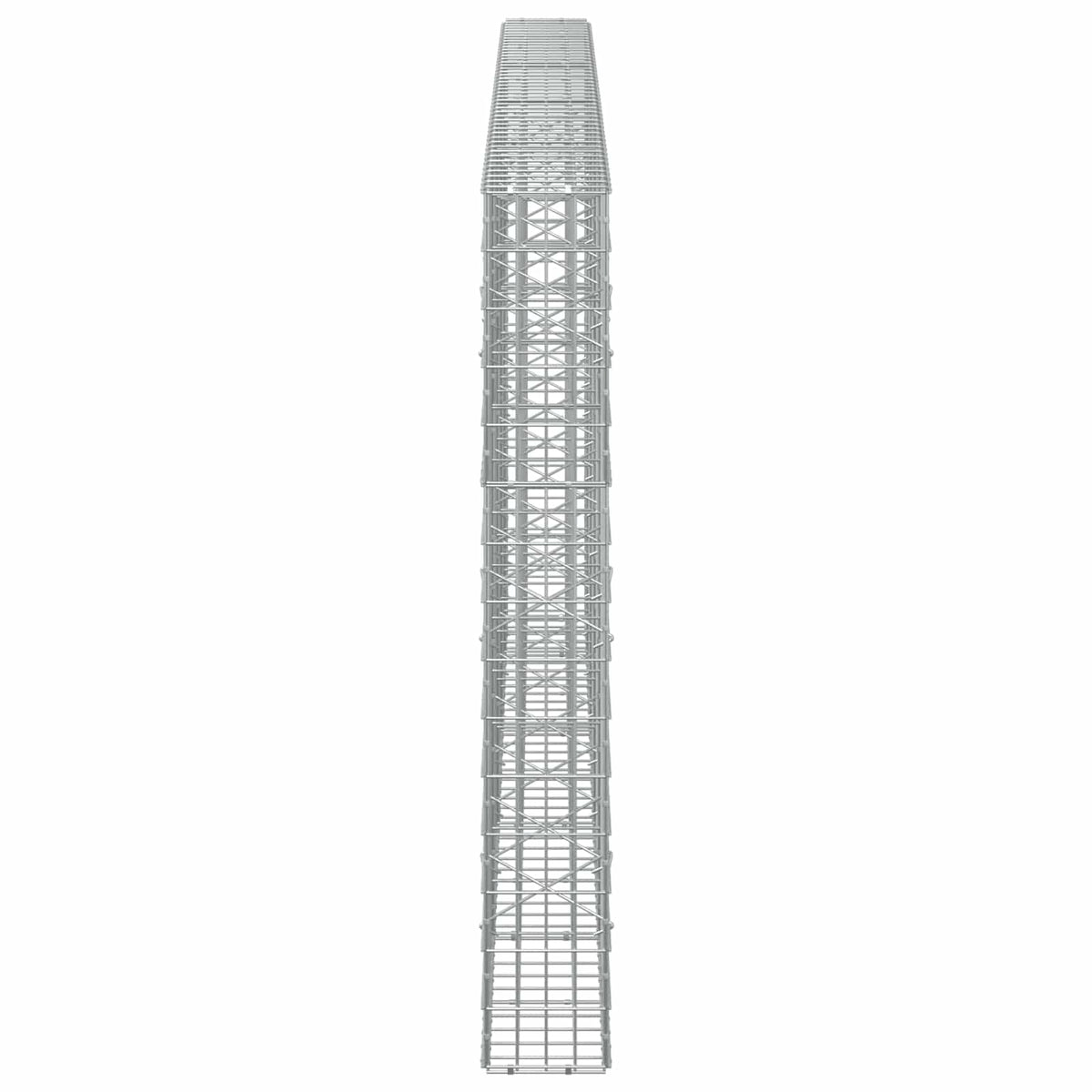 Gabion with 3.5 mm Wire and 5x10 cm Mesh 450x20x150 cm