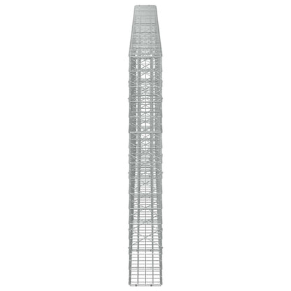 Gabion with 3.5 mm Wire and 5x10 cm Mesh 550x20x150 cm