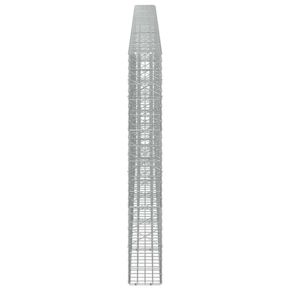 Gabion with 3.5 mm Wire and 5x10 cm Mesh 600x20x150 cm
