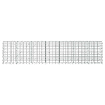 Gabion with 3.5 mm Wire and 5x10 cm Mesh 700x20x150 cm