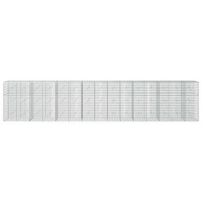 Gabion with 3.5 mm Wire and 5x10 cm Mesh 750x20x150 cm