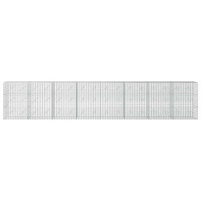 Gabion with 3.5 mm Wire and 5x10 cm Mesh 800x20x150 cm
