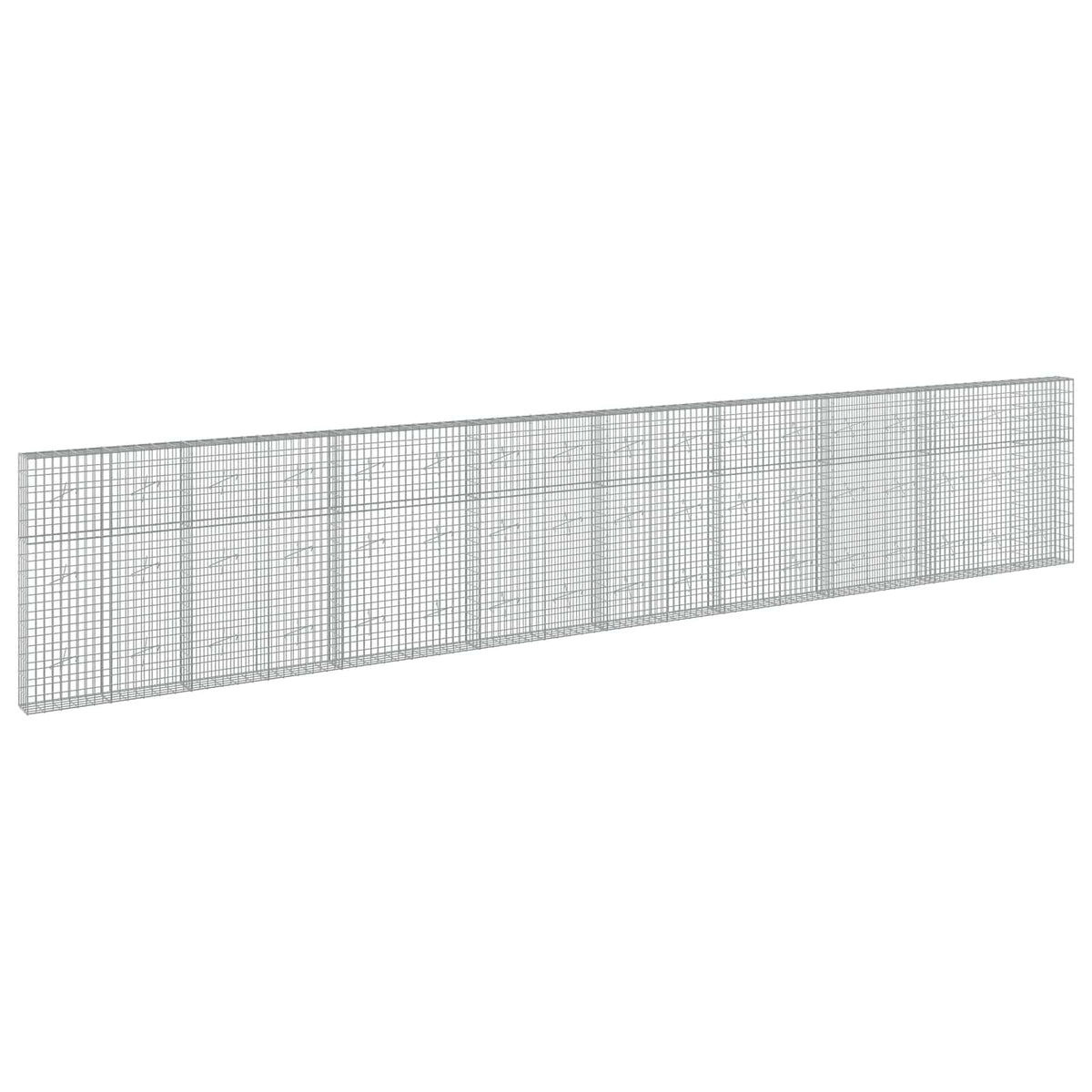 Gabion with 3.5 mm Wire and 5x10 cm Mesh 850x20x150 cm