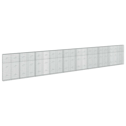 Gabion with 3.5 mm Wire and 5x10 cm Mesh 950x20x150 cm