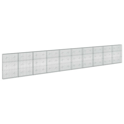 Gabion with 3.5 mm Wire and 5x10 cm Mesh 1000x20x150 cm