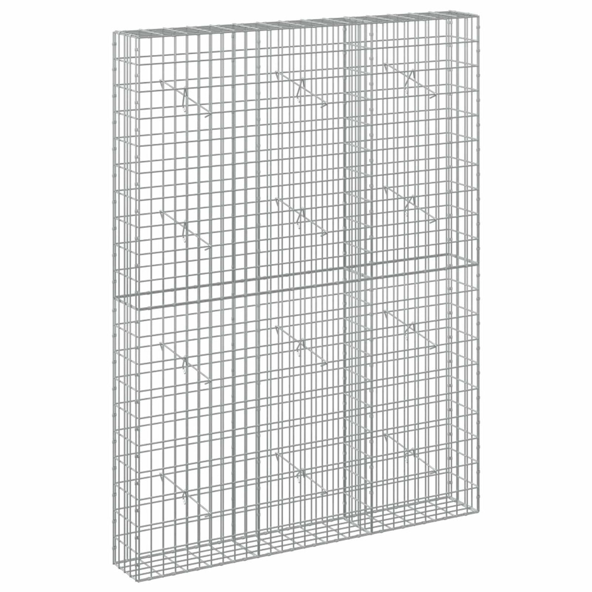 Gabion with 3.5 mm Wire and 5x10 cm Mesh 150x20x200 cm