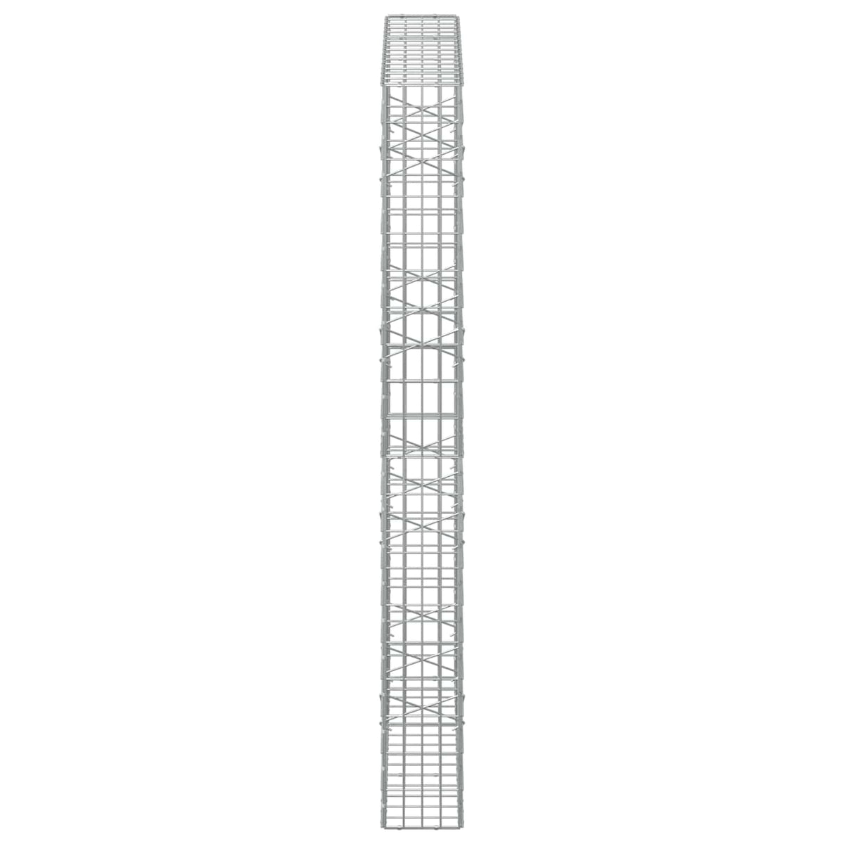 Gabion with 3.5 mm Wire and 5x10 cm Mesh 150x20x200 cm