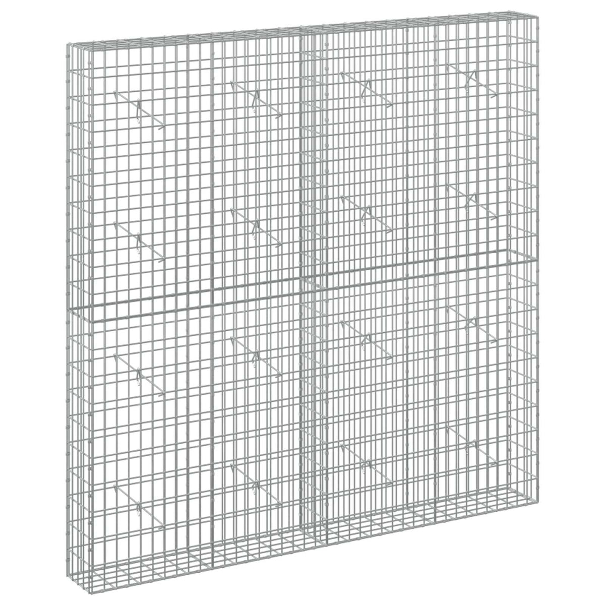 Gabion with 3.5 mm Wire and 5x10 cm Mesh 200x20x200 cm