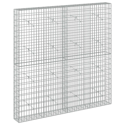 Gabion with 3.5 mm Wire and 5x10 cm Mesh 200x20x200 cm