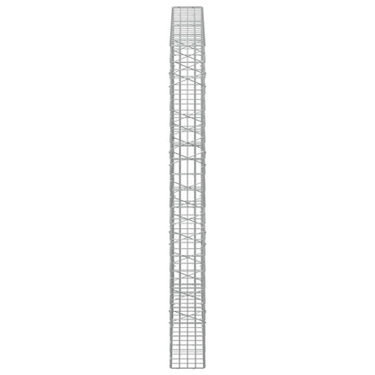 Gabion with 3.5 mm Wire and 5x10 cm Mesh 200x20x200 cm