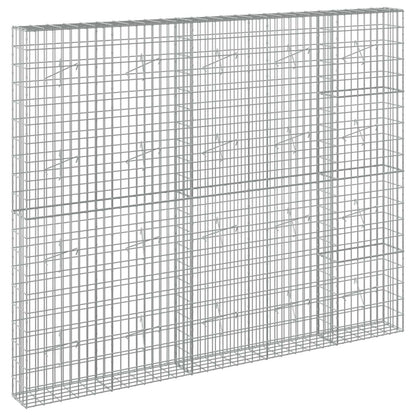 Gabion with 3.5 mm Wire and 5x10 cm Mesh 250x20x200 cm