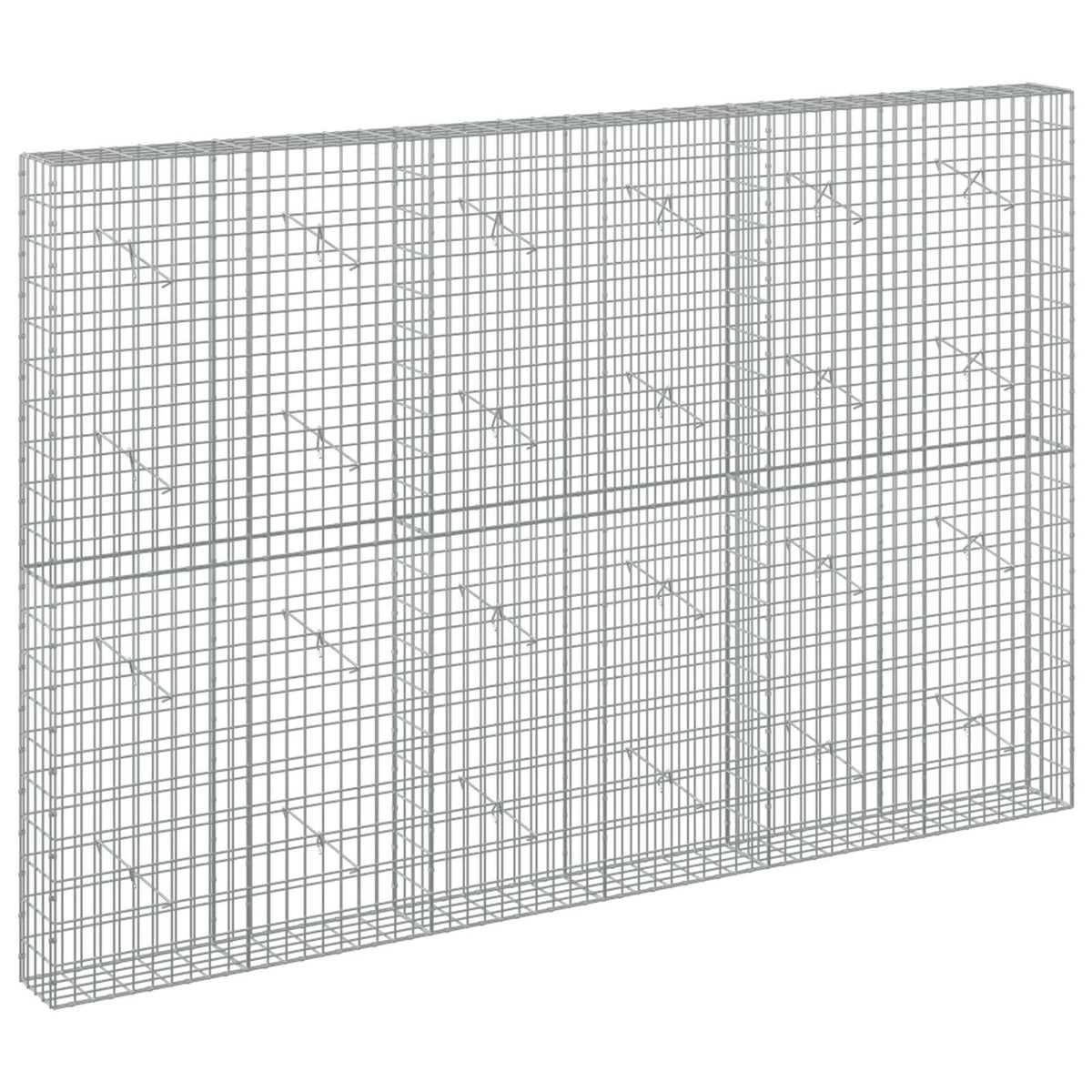 Gabion with 3.5 mm Wire and 5x10 cm Mesh 300x20x200 cm