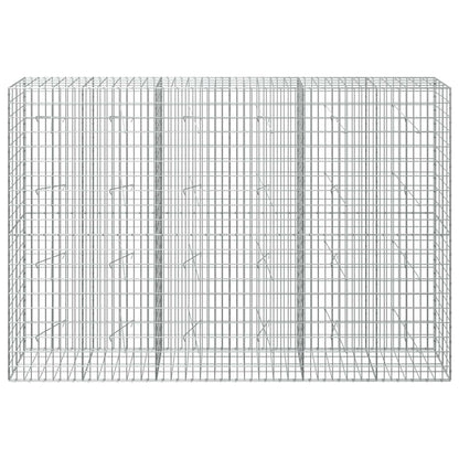 Gabion with 3.5 mm Wire and 5x10 cm Mesh 300x20x200 cm