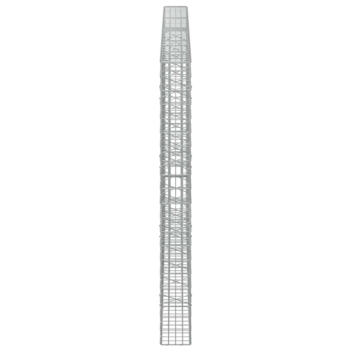 Gabion with 3.5 mm Wire and 5x10 cm Mesh 400x20x200 cm