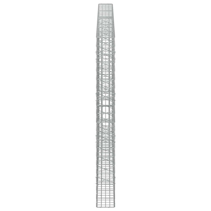 Gabion with 3.5 mm Wire and 5x10 cm Mesh 400x20x200 cm