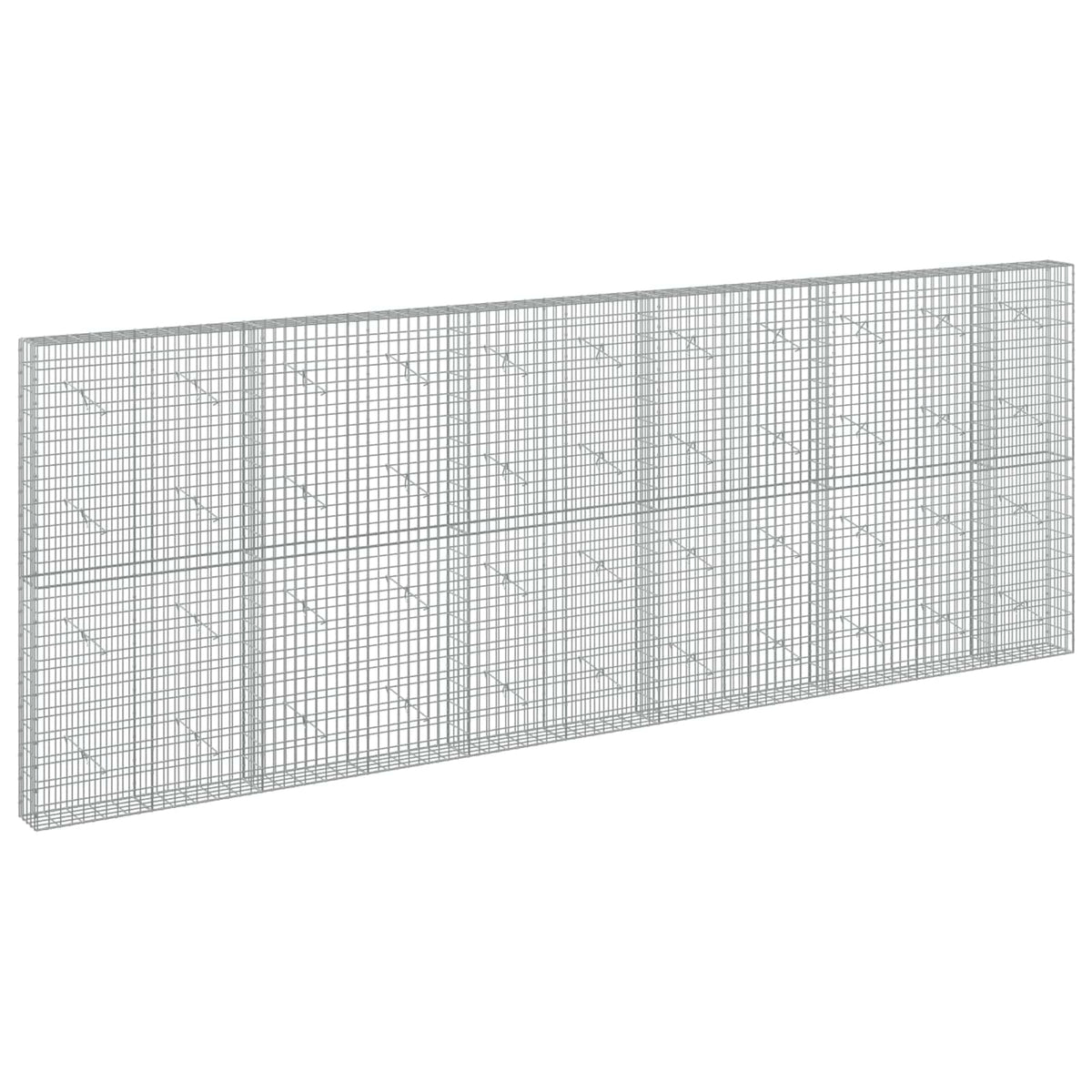 Gabion with 3.5 mm Wire and 5x10 cm Mesh 550x20x200 cm
