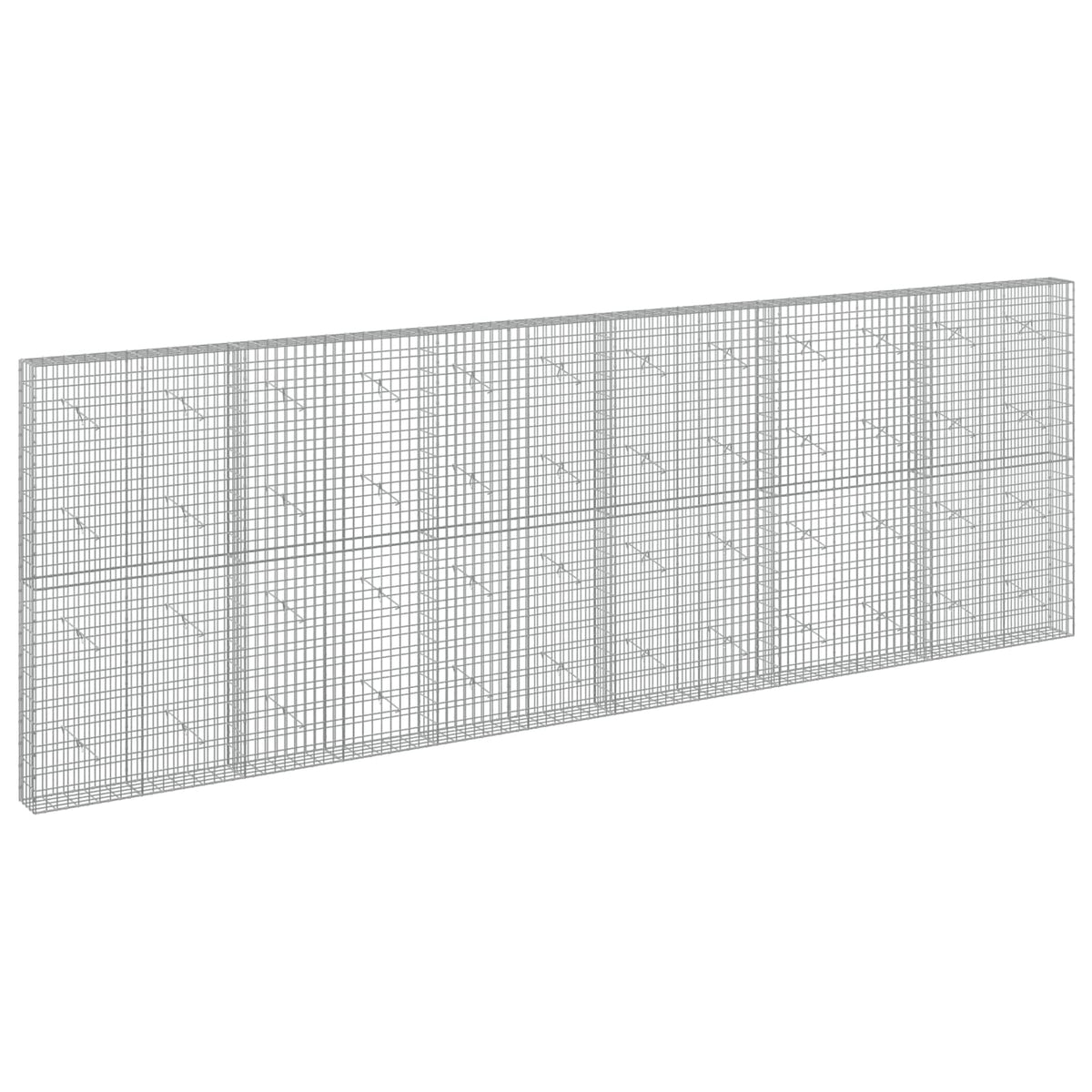 Gabion with 3.5 mm Wire and 5x10 cm Mesh 600x20x200 cm