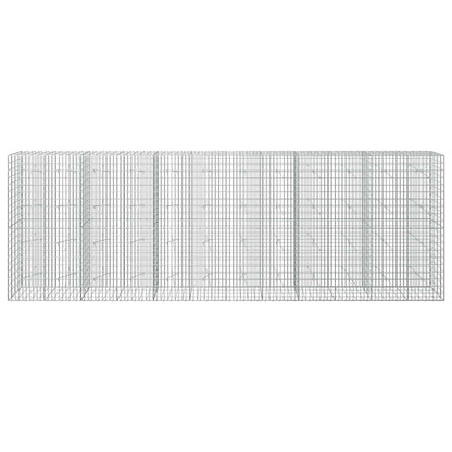 Gabion with 3.5 mm Wire and 5x10 cm Mesh 600x20x200 cm