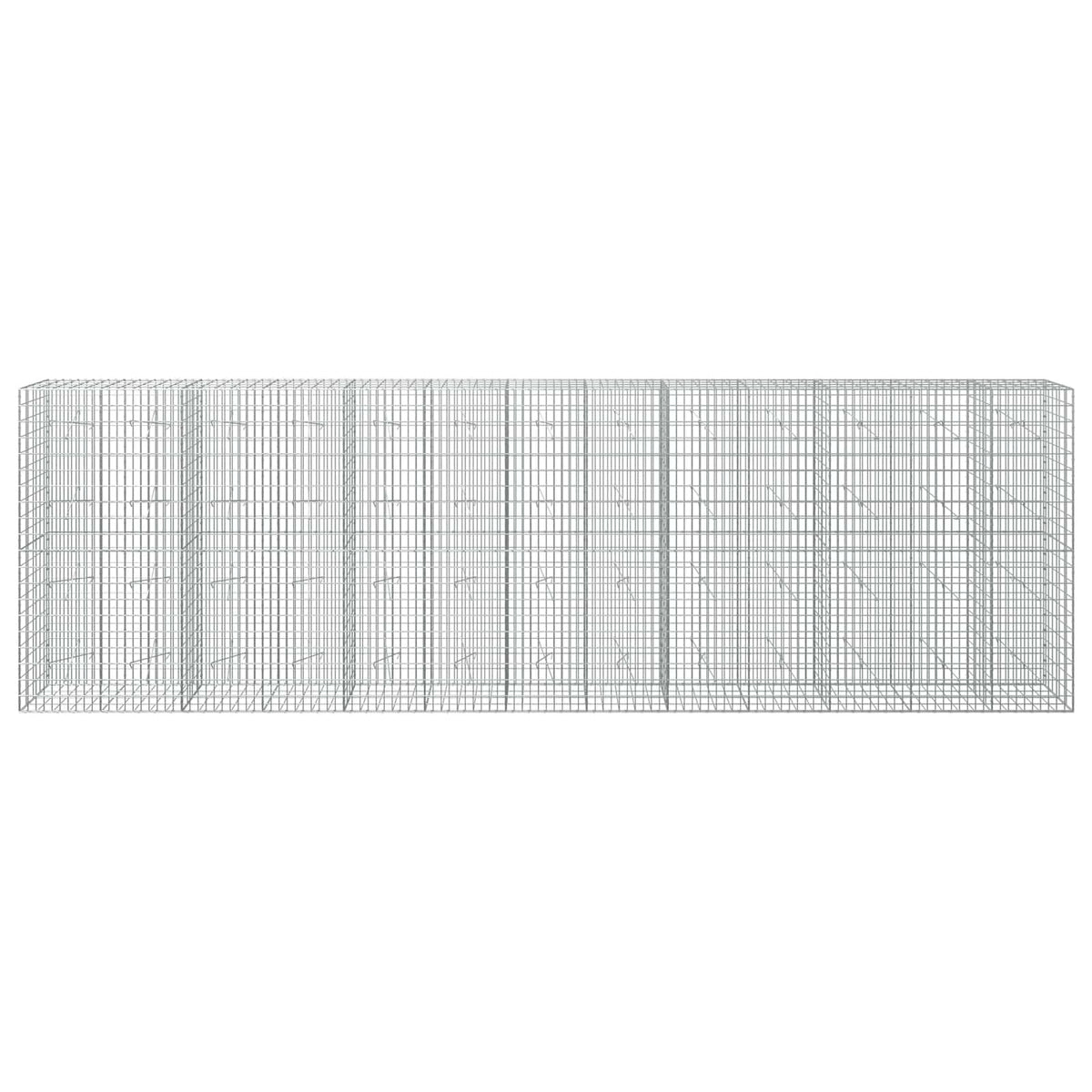 Gabion with 3.5 mm Wire and 5x10 cm Mesh 650x20x200 cm