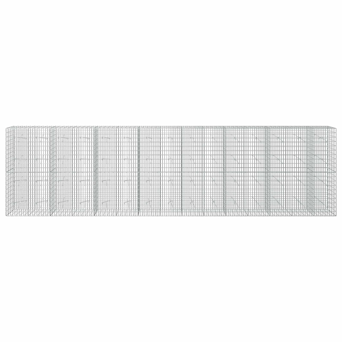 Gabion with 3.5 mm Wire and 5x10 cm Mesh 750x20x200 cm