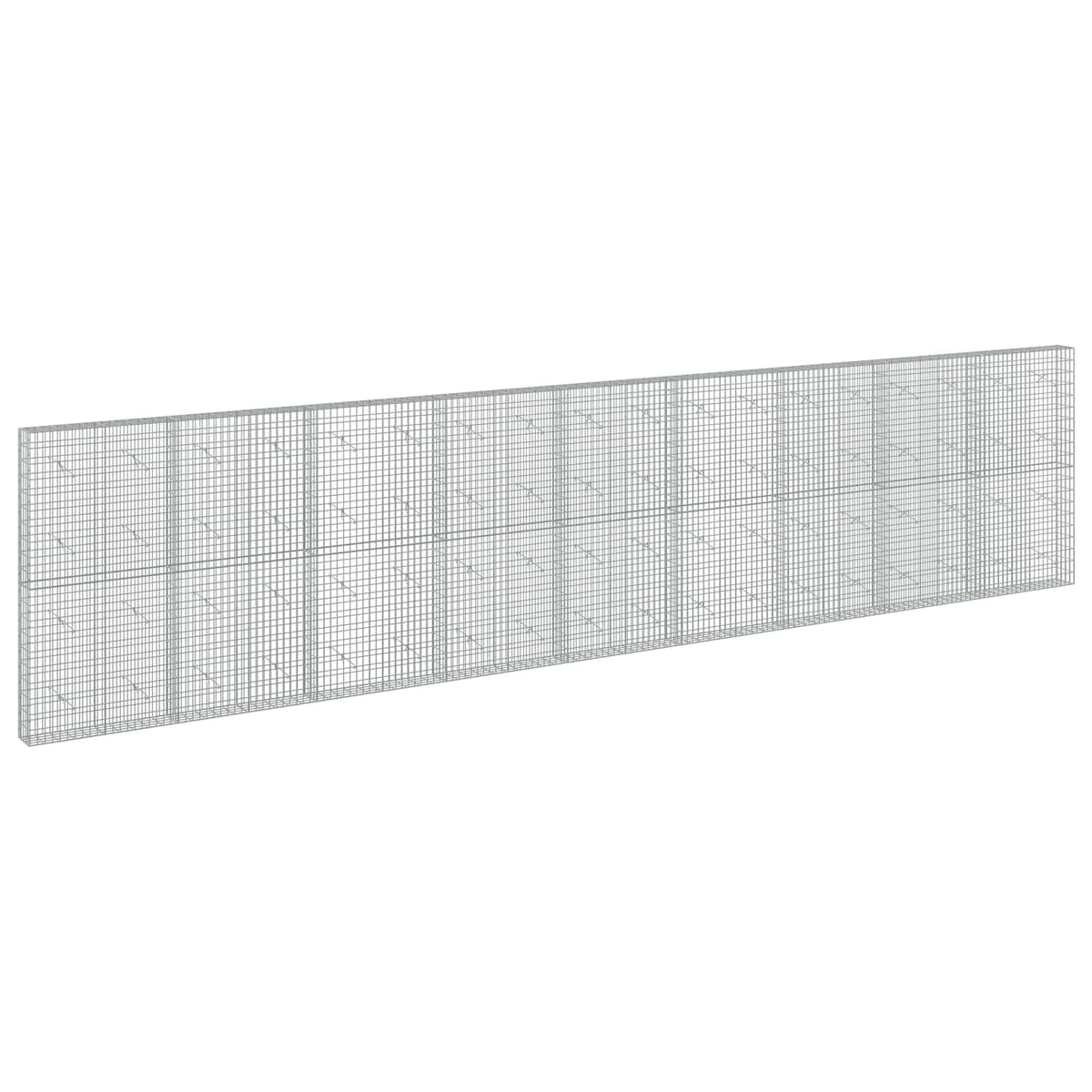 Gabion with 3.5 mm Wire and 5x10 cm Mesh 900x20x200 cm