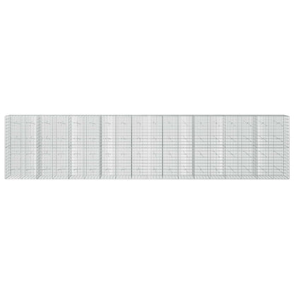 Gabion with 3.5 mm Wire and 5x10 cm Mesh 900x20x200 cm