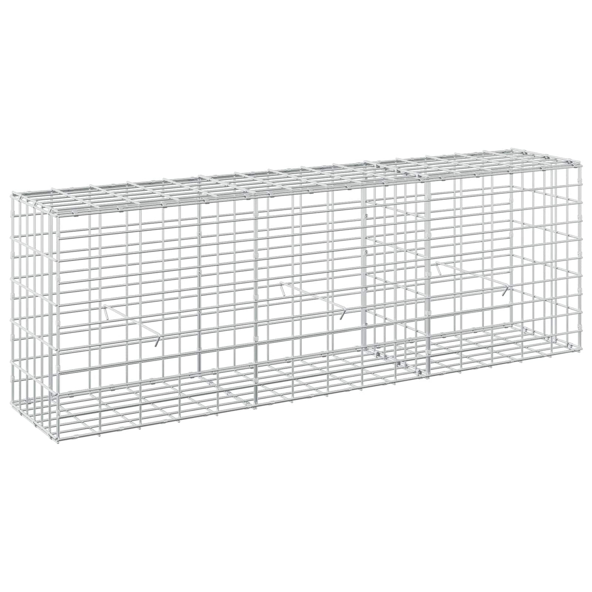 Gabion with 3.5 mm Wire and 5x10 cm Mesh 150x30x50 cm