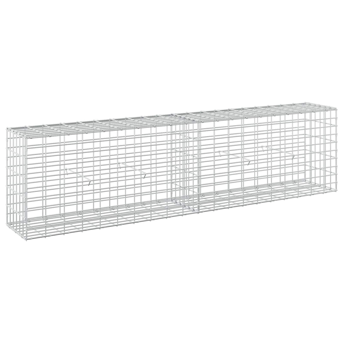 Gabion with 3.5 mm Wire and 5x10 cm Mesh 200x30x50 cm