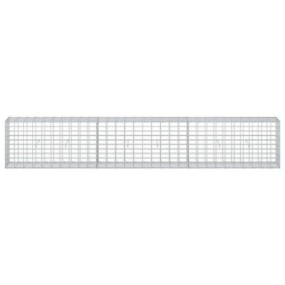 Gabion with 3.5 mm Wire and 5x10 cm Mesh 300x30x50 cm