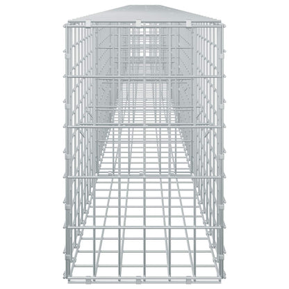 Gabion with 3.5 mm Wire and 5x10 cm Mesh 650x30x50 cm