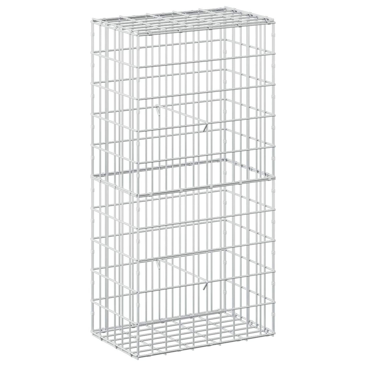 Gabion with 3.5 mm Wire and 5x10 cm Mesh 50x30x100 cm