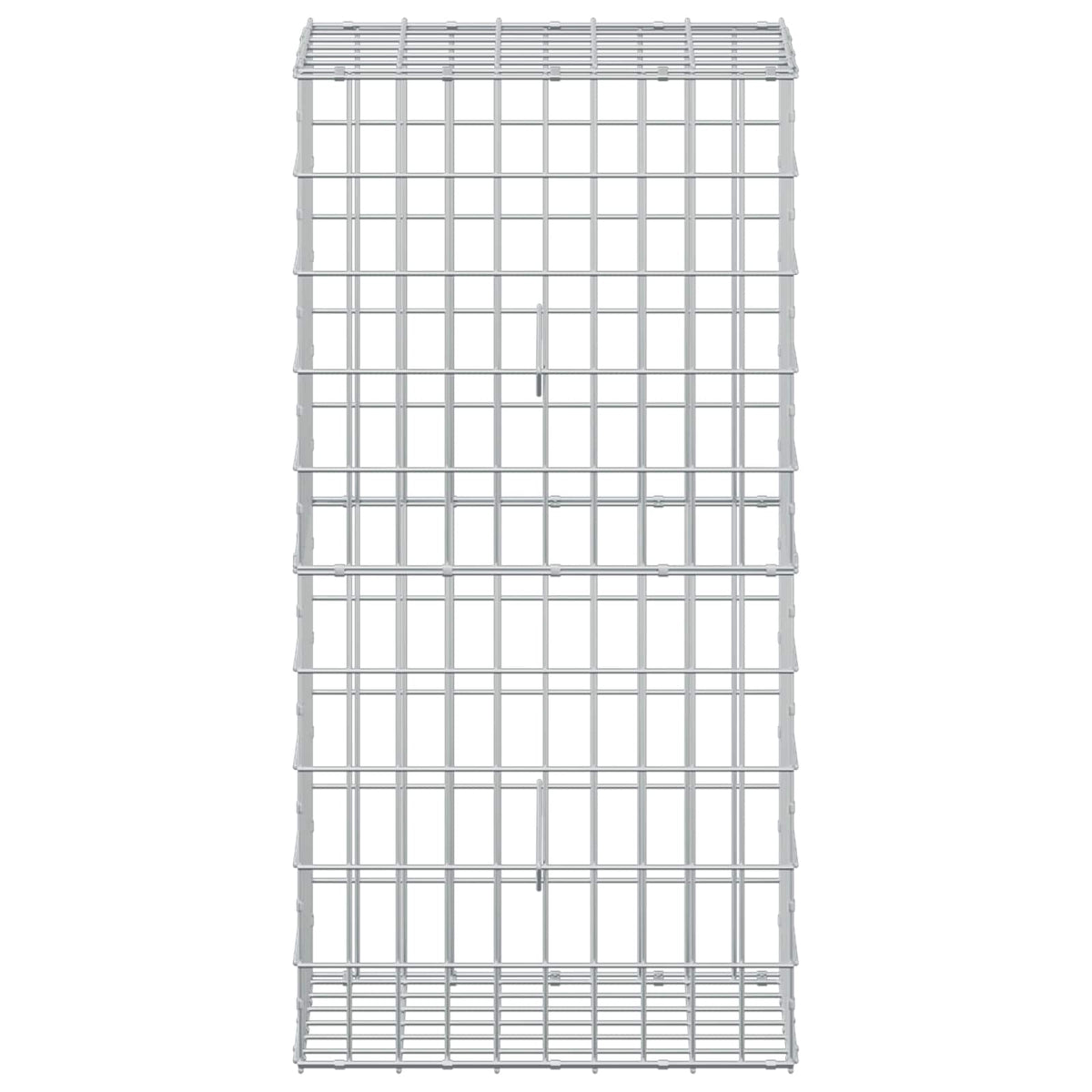 Gabion with 3.5 mm Wire and 5x10 cm Mesh 50x30x100 cm