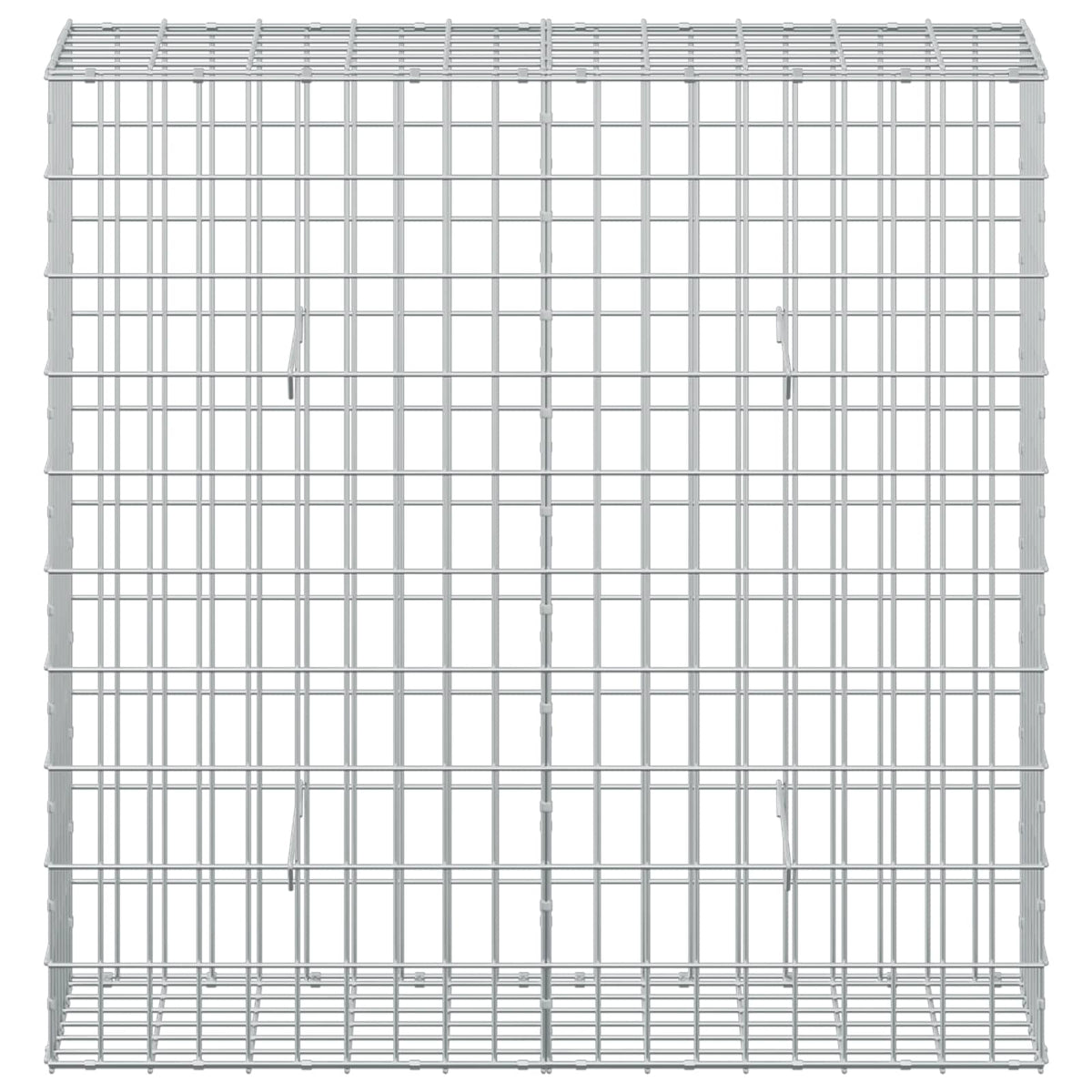 Gabion with 3.5 mm Wire and 5x10 cm Mesh 100x30x100 cm