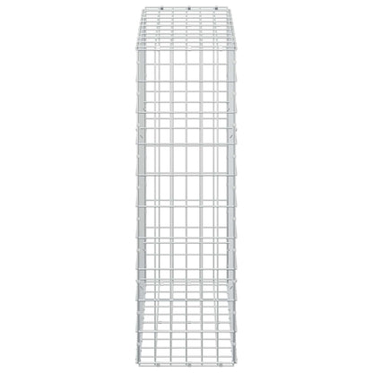 Gabion with 3.5 mm Wire and 5x10 cm Mesh 100x30x100 cm