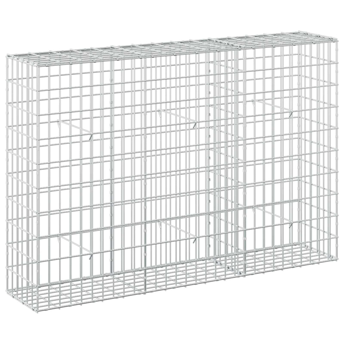 Gabion with 3.5 mm Wire and 5x10 cm Mesh 150x30x100 cm